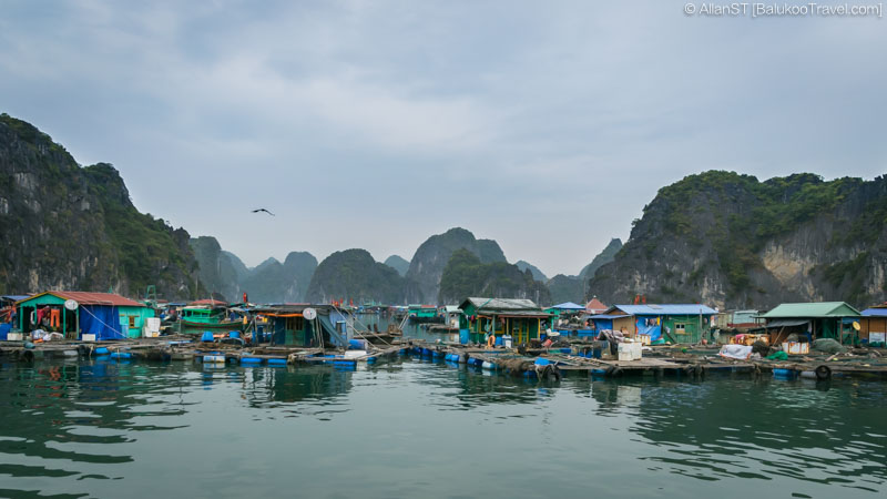 Fishing village, Lan Ha Bay (Vietnam) (Cat Ba Island and Ha Long Bay Travel Guide)