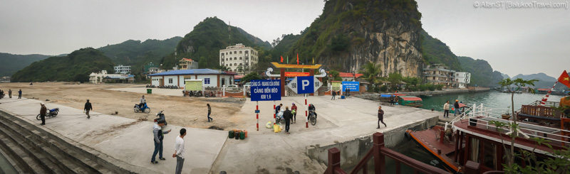 Jetty on Cat Ba Island for cruises departing for Ha Long Bay and Lan Ha Bay (Vietnam) (Cat Ba Island and Ha Long Bay Travel Guide)