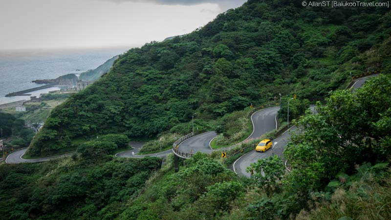 Jin Suei Highway, Jinguashi (Taiwan) @2016 Jin Suei Highway, Jinguashi (Taiwan) @2016 (Pingxi and Jiufen Travel Guide)