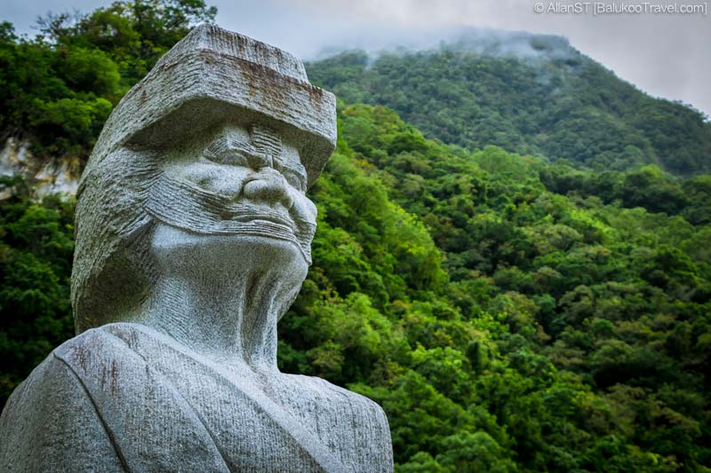 Sculpture at Taroko Gorge, Taroko National Park Visitor Center (Hualien, Taiwan) @2016
