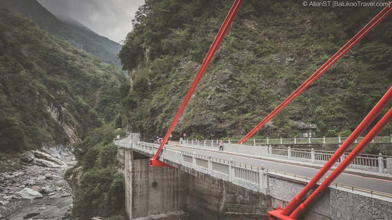 Cimu Bridge (慈母橋), Taroko Gorge (Hualien, Taiwan) @2016 (Taroko Gorge Blog)