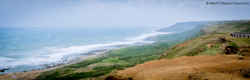 Coastline at Fengchuisha (風吹沙)(Kenting National Park Travel Blog)