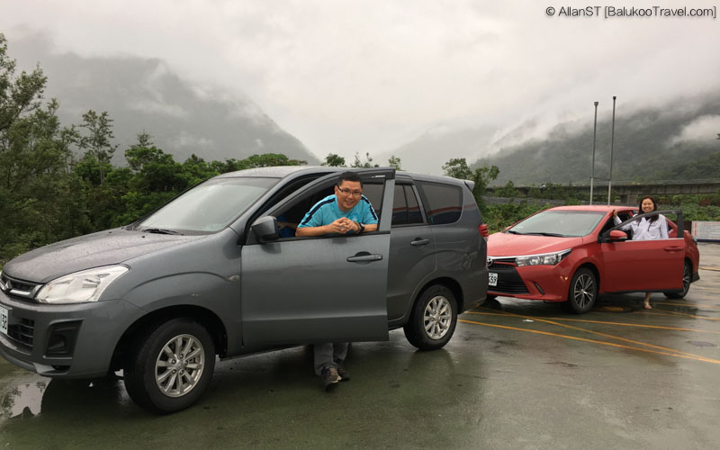 Our rental cars in Taiwan @2016 (Kenting National Park Travel Blog)