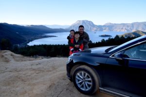 Lookout point for Lugu Lake (Sichuan/Yunnan, China)