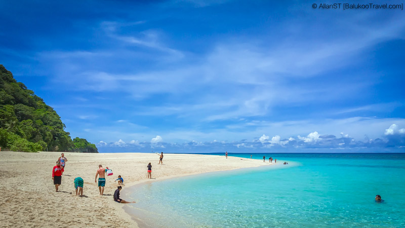 Western end of Puka Beach, Boracay (Philippines) @Sep2017 Western end of Puka Beach, Boracay (Philippines) @Sep2017