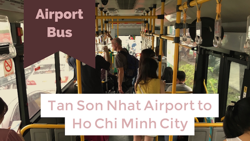 Airport Bus from Tan Son Nhat Airport to Ho Chi Minh City