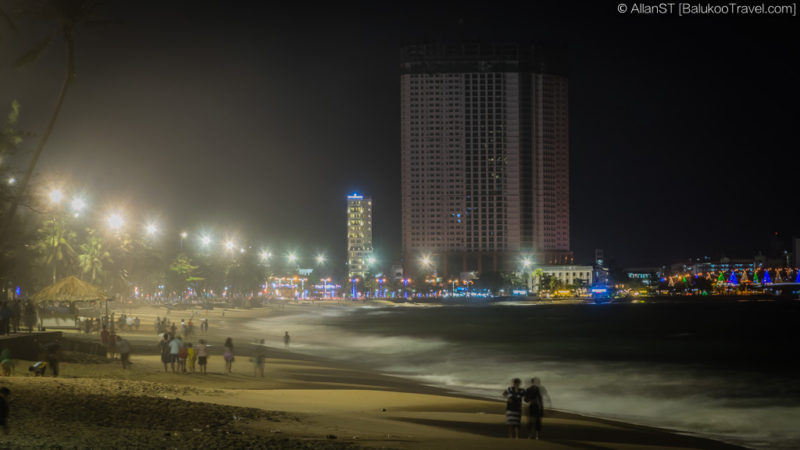 Night view of Nha Trang Beach (Vietnam) (Things to do in Nha Trang)