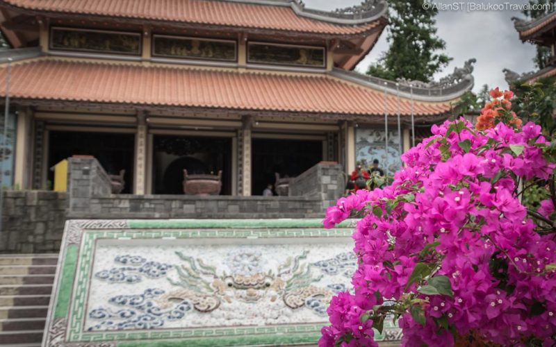 Main temple hall of Long Son Pagoda. Nha Trang, Vietnam