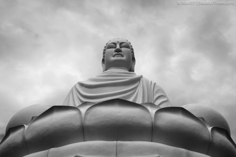 Long Son Pagoda is a Buddhist temple that is famous for its 24-metre tall white Buddha statue