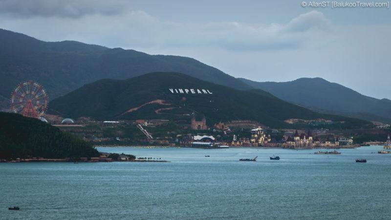 Vinpearl as viewed from Skylight. Nha Trang, Vietnam.