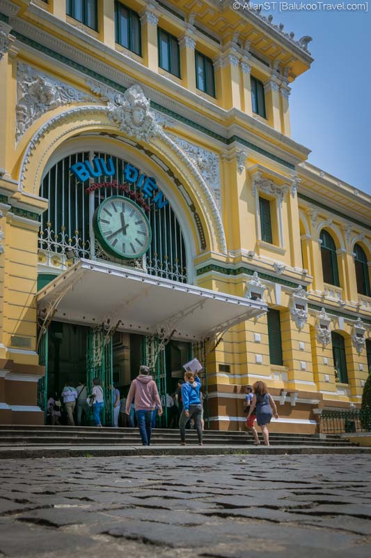 Saigon Central Post Office is widely accepted to be the most majestic functioning post office in Southeast Asia.