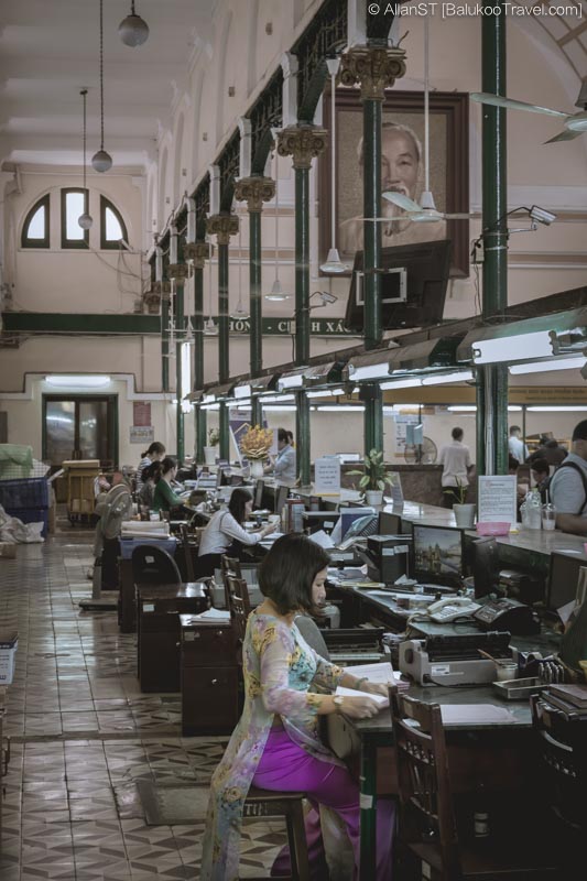A firm favourite for visitors to Ho Chi Minh City, Saigon Central Post Office is a functioning post office which managed to preserve much of its past grandiose