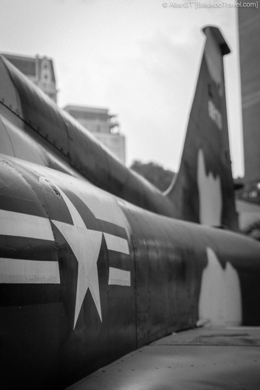 War equipment exhibits at War Remnants Museum, Ho Chi Minh City.
