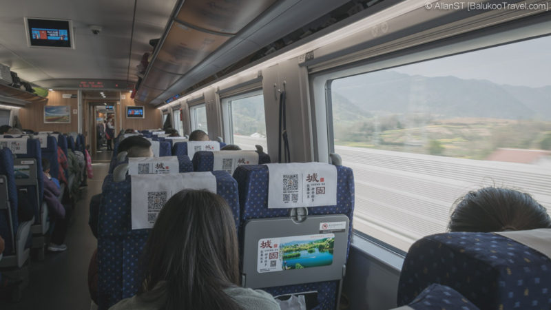 Interior of China Railway High-speed (CRH) Train Interior of China Railway High-speed (CRH) Train
