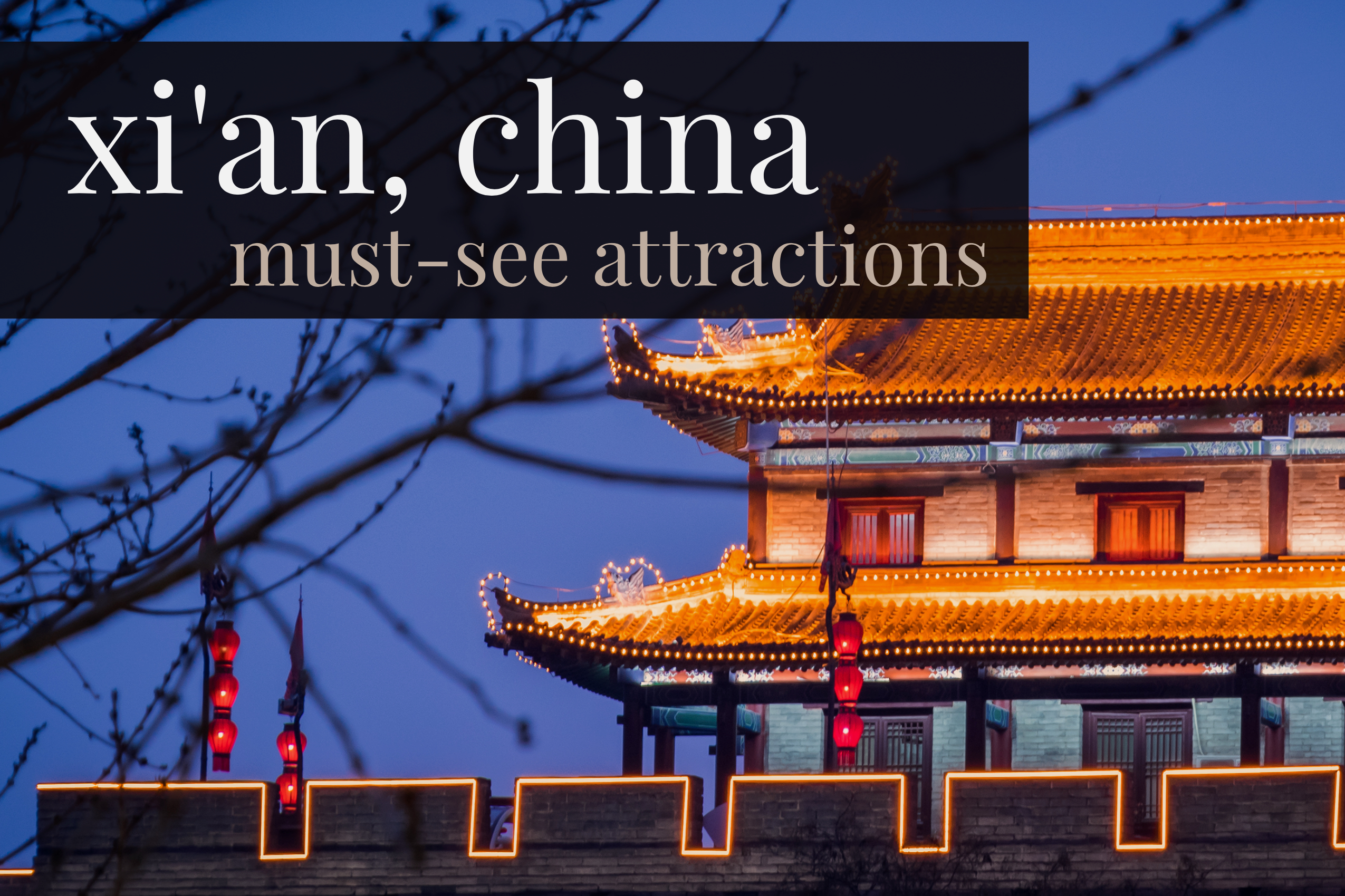 xi'an attractions
