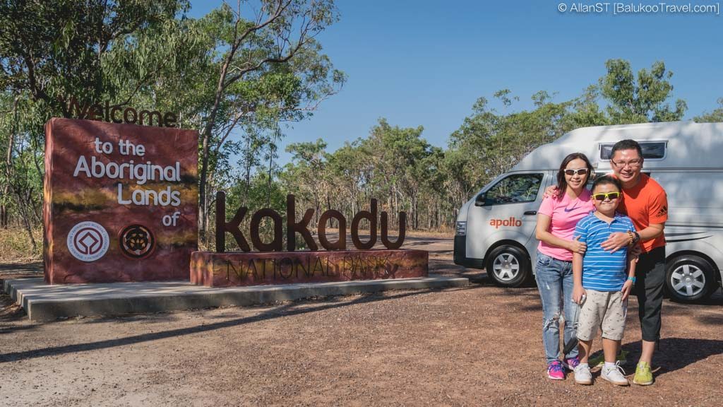 Entrance to Kakadu National Park 
