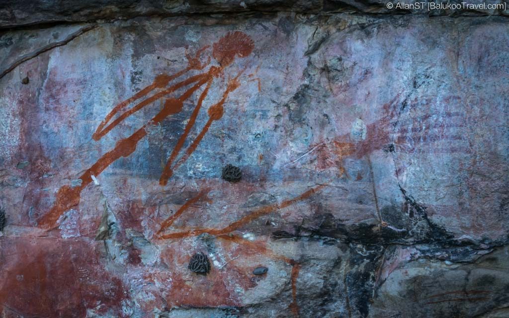 Rock art at Ubirr (Kakadu National Park)