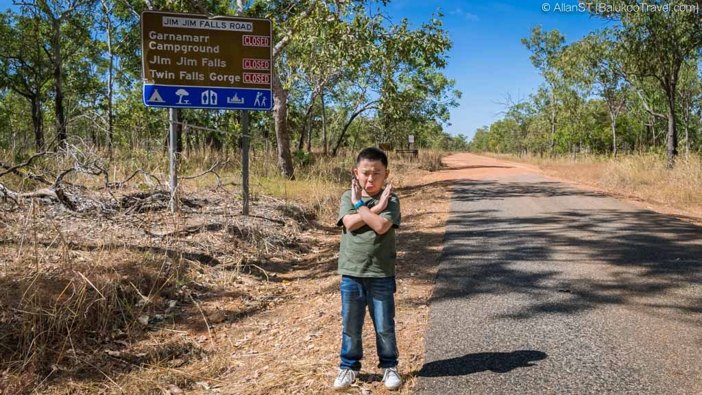 Access to Jim Jim Falls and Twin Falls is strictly via 4WD and in dry season
