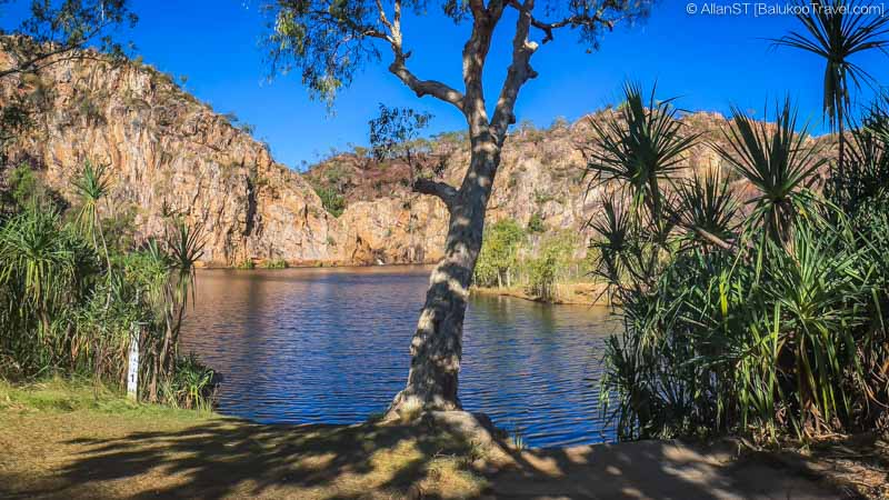 Lower pool at Edith Falls, Leliyn