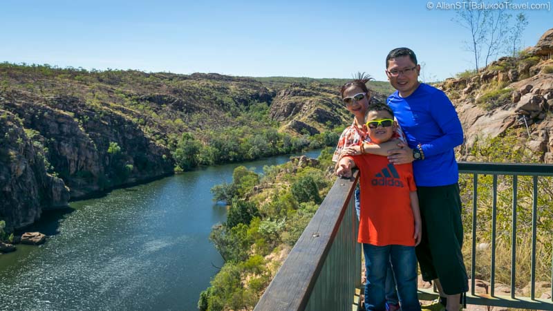 View of Katherine Gorge from Baruwei Lookout 