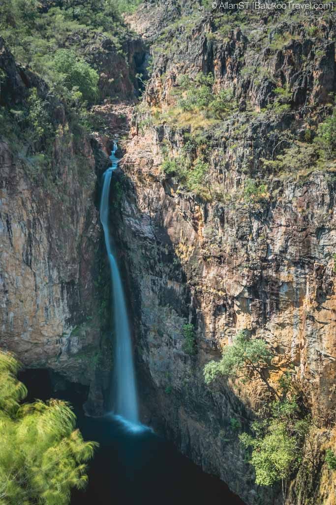 Tolmer falls viewed from its lookout
