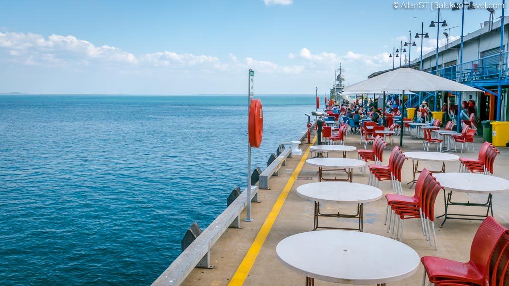 Food outlets at Stokes Hill Wharf, Darwin Food outlets at Stokes Hill Wharf, Darwin