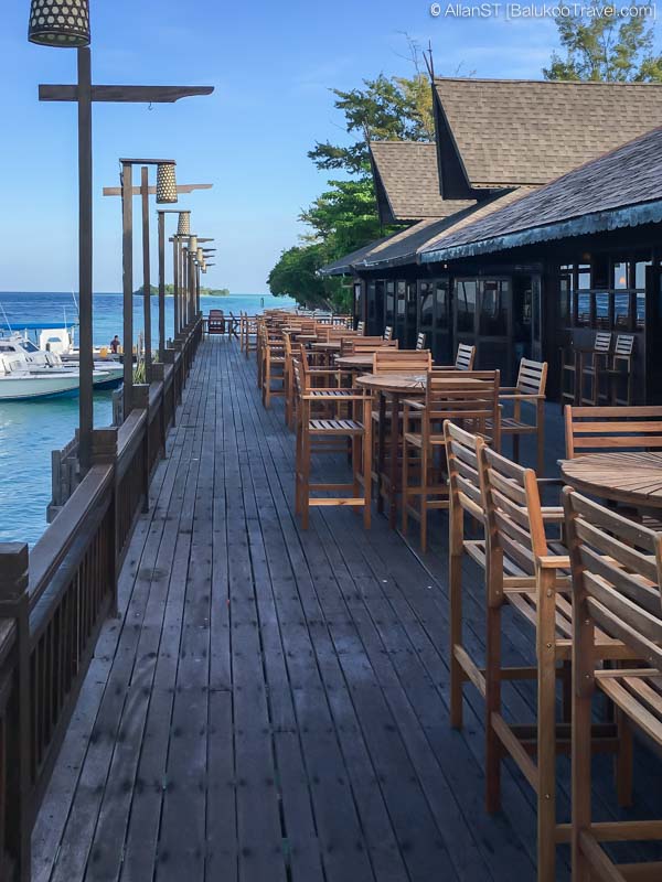 Mataking Island Scuba Diving Travel Blog The Reef Resort's Restaurant, Mataking Island