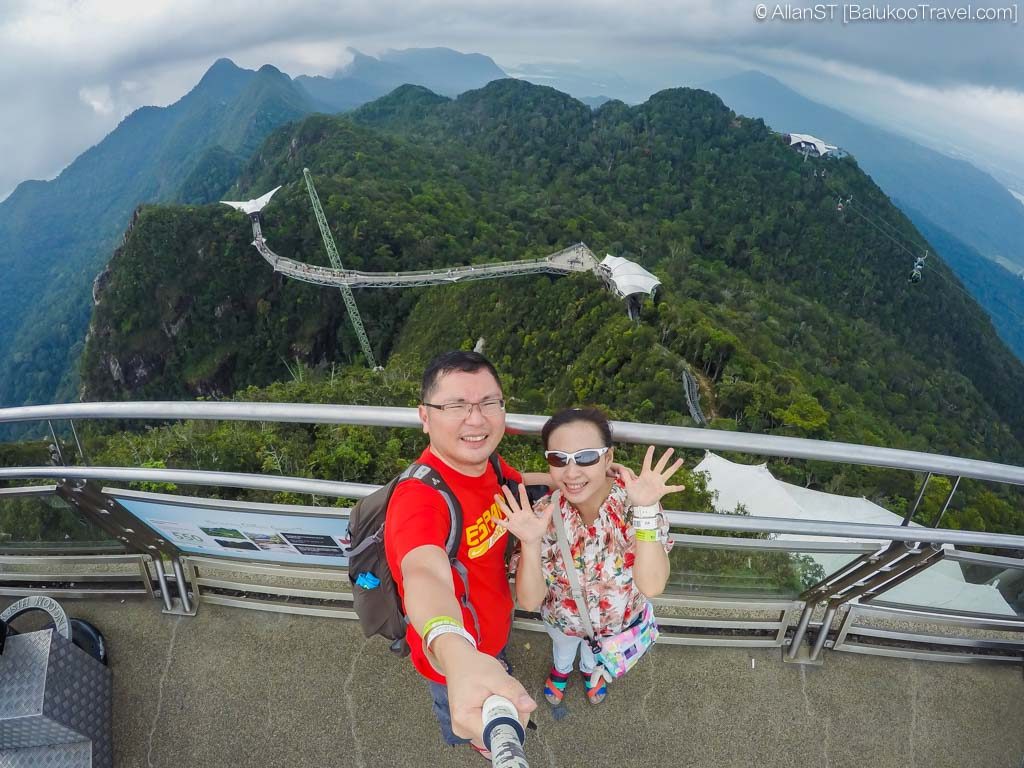 SkyBridge as viewed from the SkyCab cable car Top Station