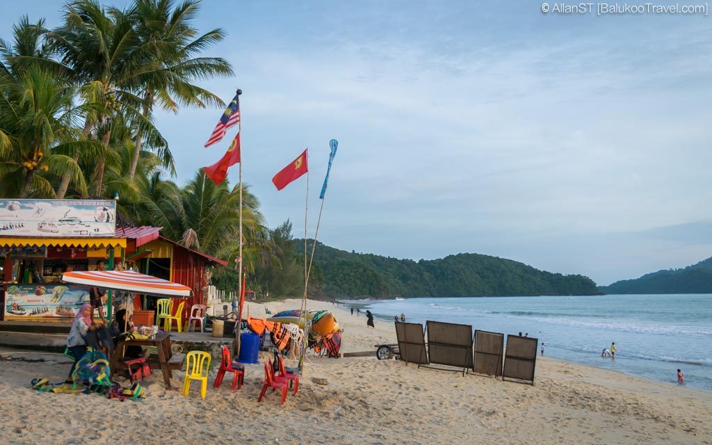Sunset on Tengah Beach, Langkawi