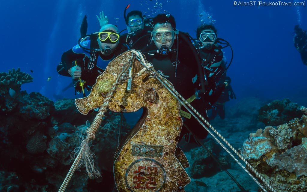 Green Island Underwater postbox 海底郵筒 (石朗, ShiLang)