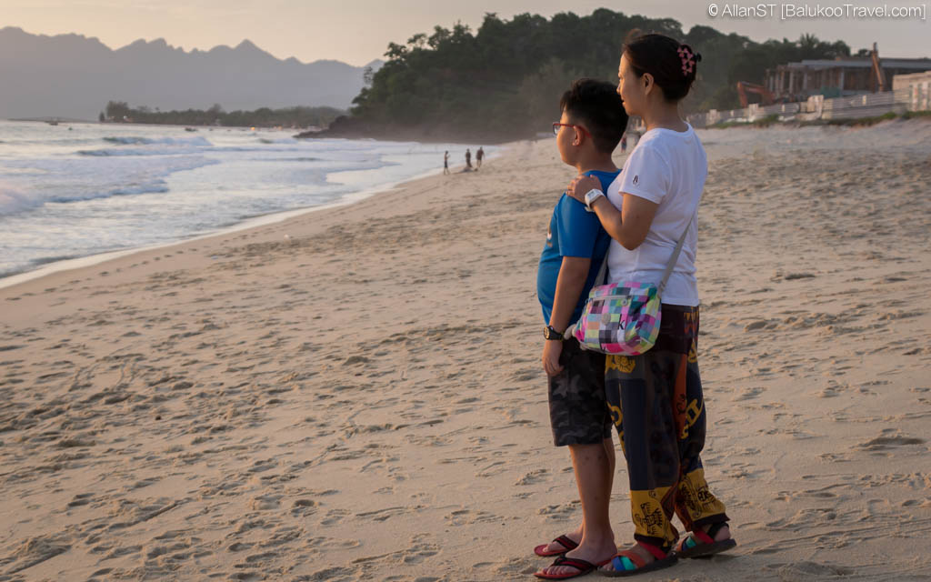 Sunset at Tengah Beach, Langkawi