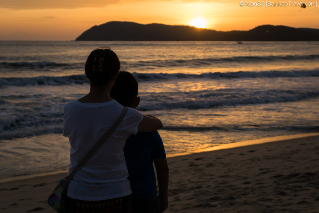 Sunset at Tengah Beach, Langkawi