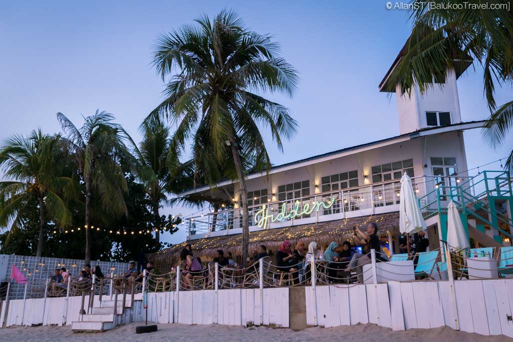 Cafe on Tengah Beach, Langkawi