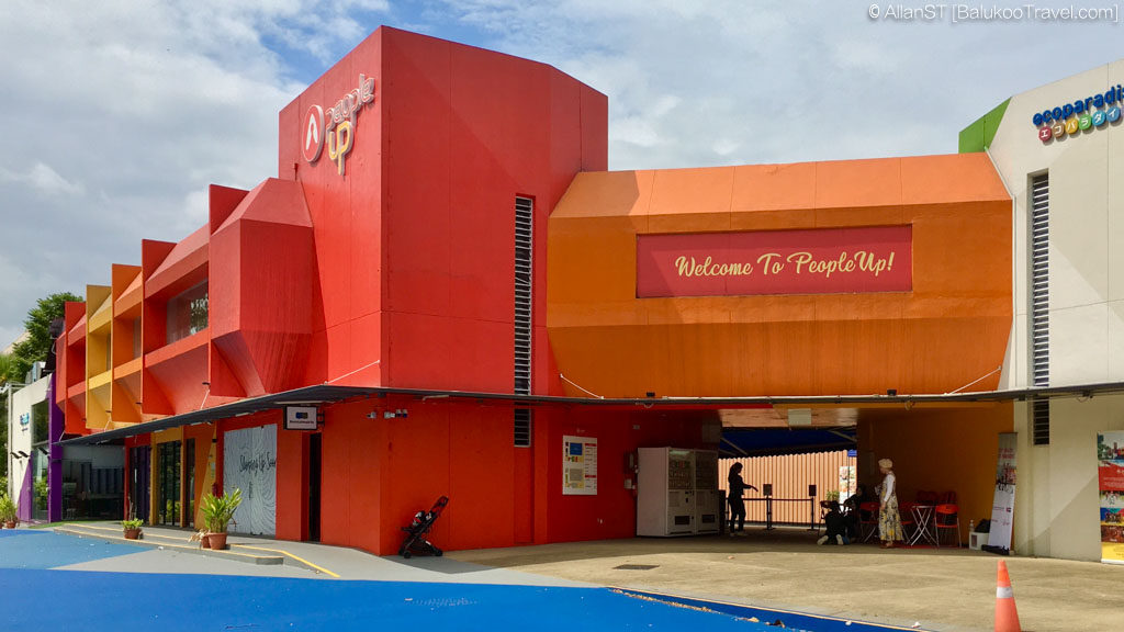 Bouncy Paradise is located within the PeopleUp Hub at Pandan Gardens