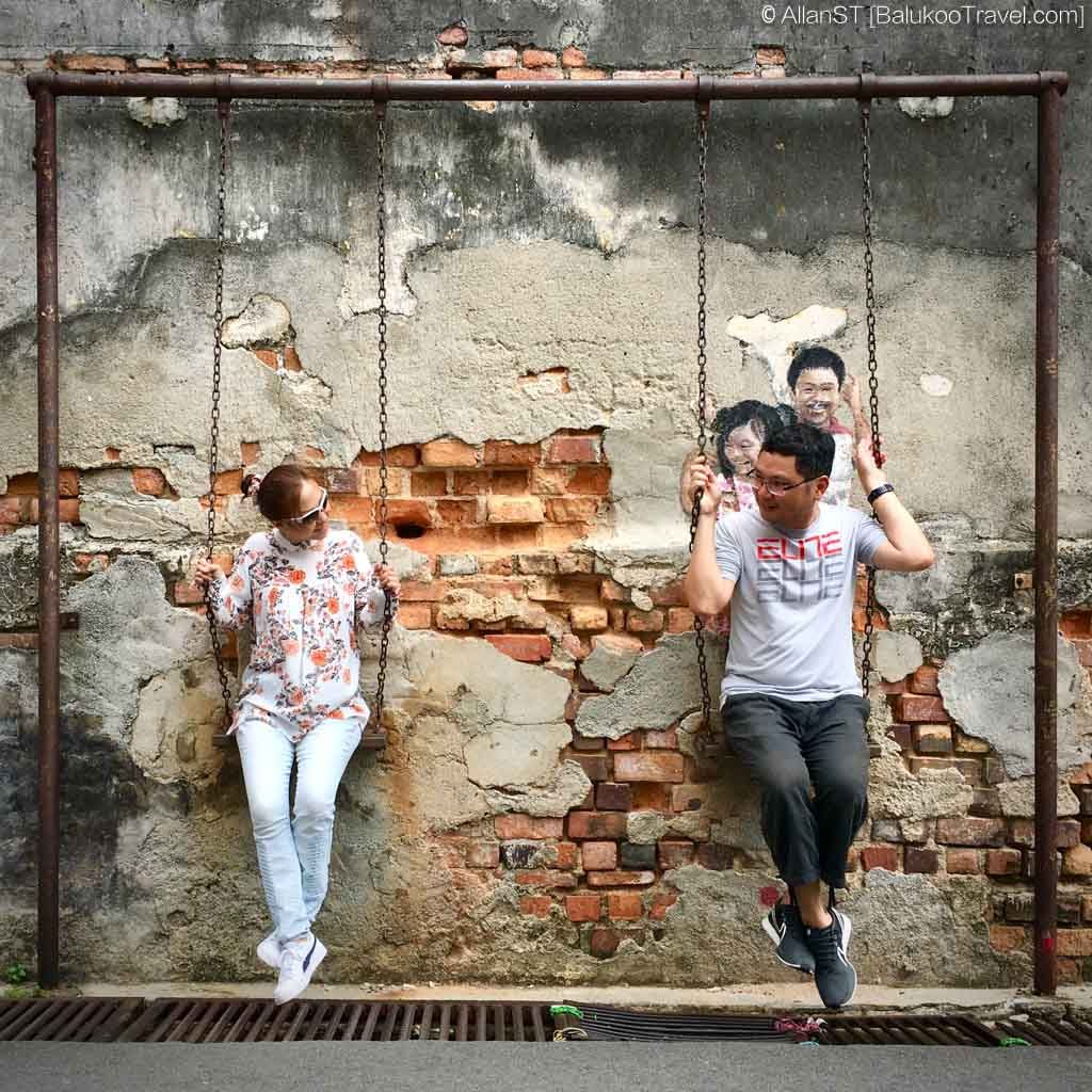 Penang Street Art (George Town), Malaysia 