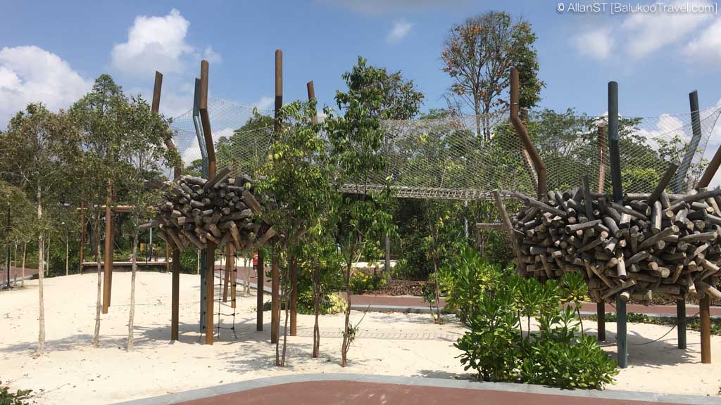 One of the 13 nature-inspired play-zones at Forest Ramble