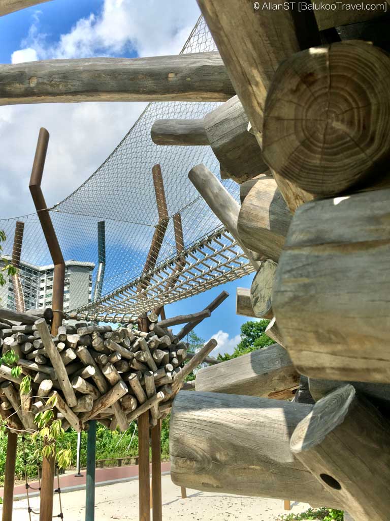 One of the 13 nature-inspired play-zones at Forest Ramble