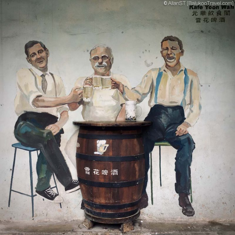 Men Drinking Beer, Ipoh old town, Malaysia Men Drinking Beer, Ipoh old town, Malaysia