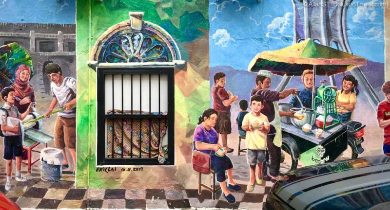 Street Hawker, Ipoh old town, Malaysia Street Hawker, Ipoh old town, Malaysia