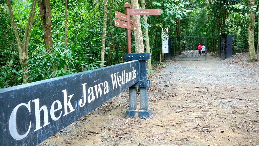 Entrance to Chek Jawa Wetlands. One of Singapore’s richest ecosystems.