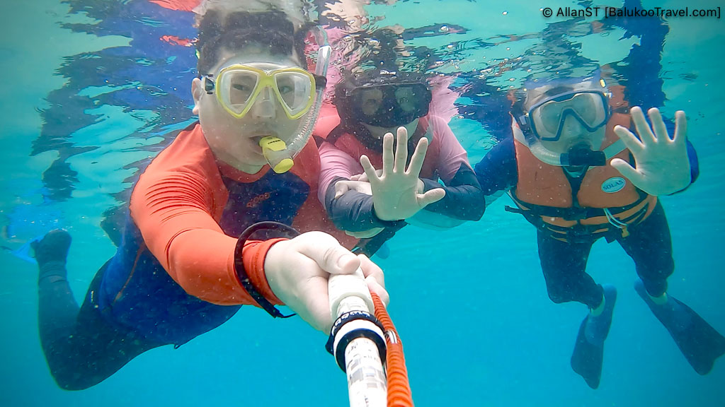 Our stay includes a snorkelling trip at Tioman's Marine Park.