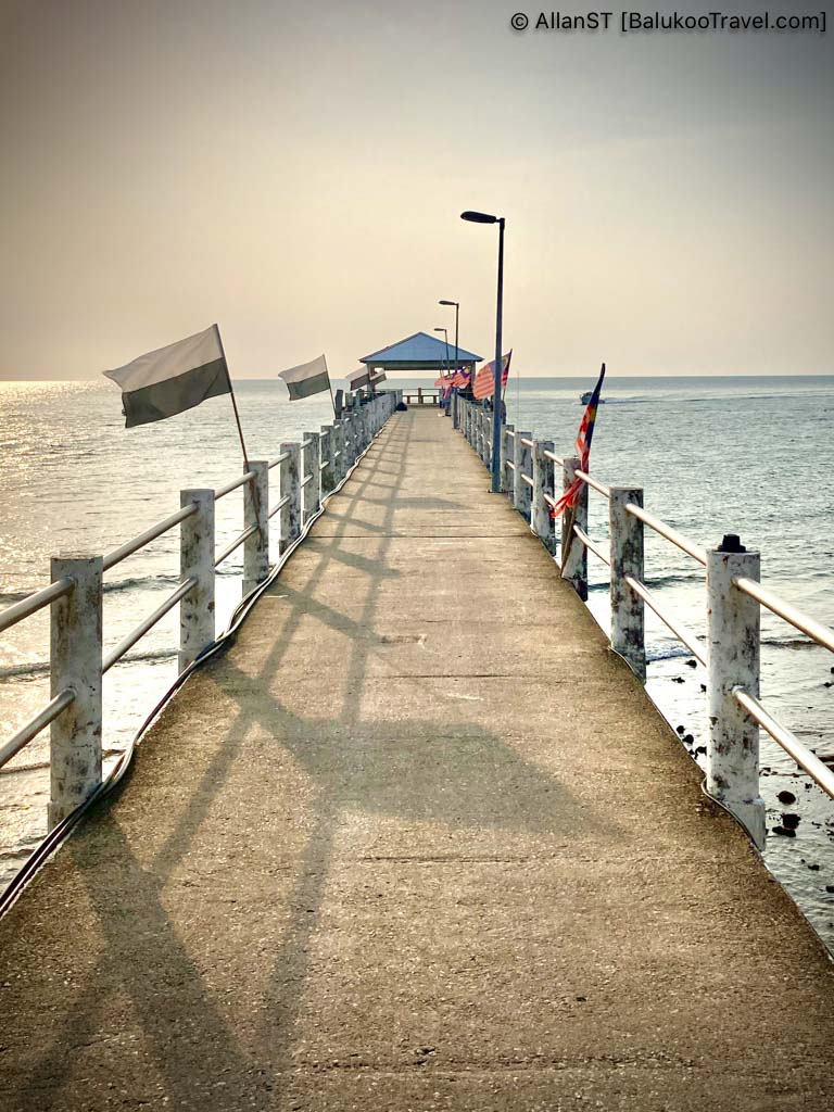 Jetty at Paya Beach, Tioman, Malaysia