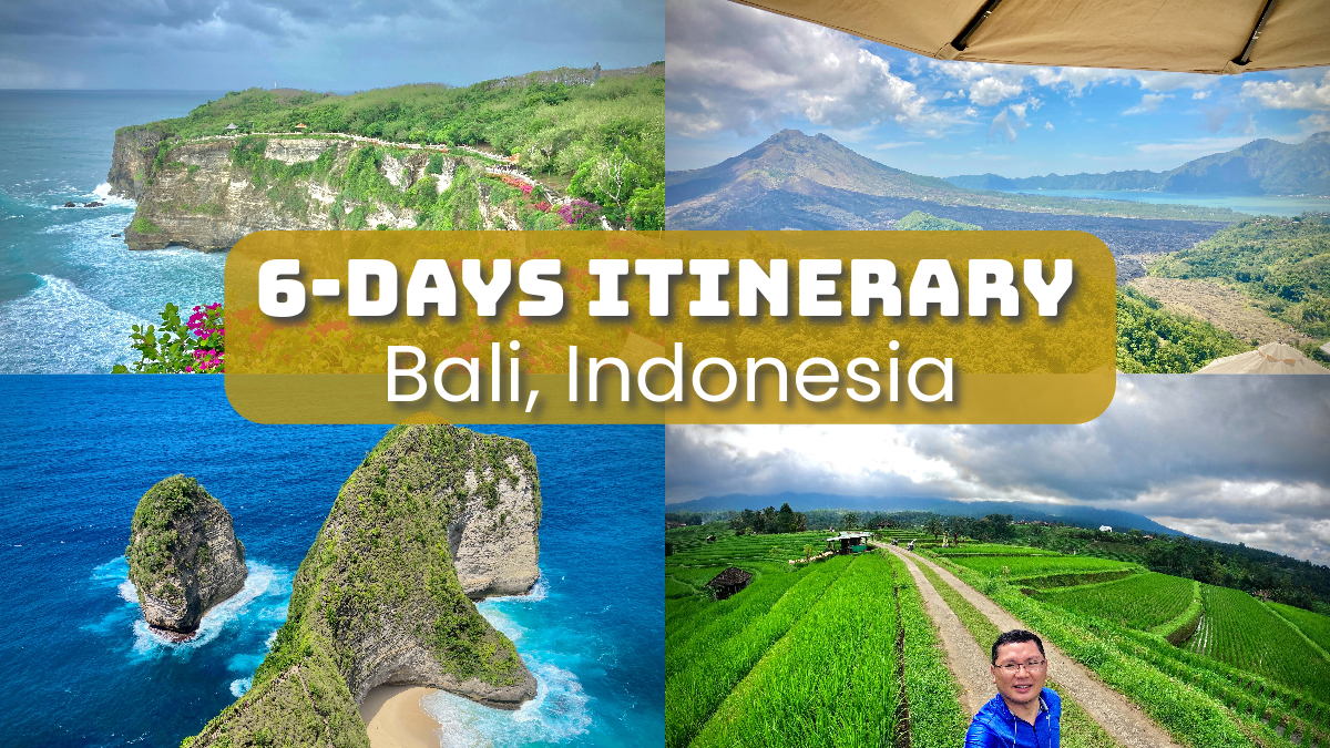 6 days bali itinerary