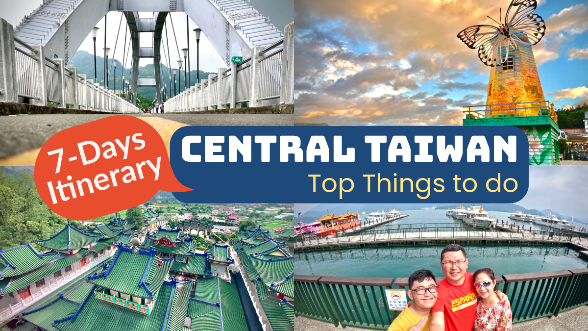(7 Days Self-Drive Central Taiwan Itinerary)