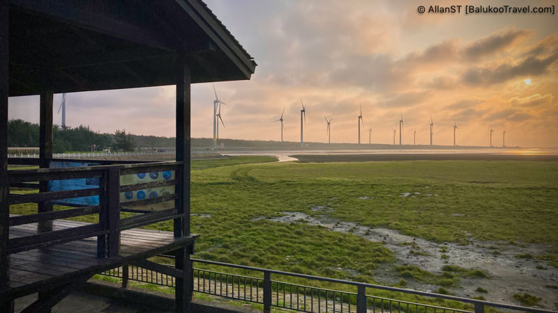 Sunset views at Gaomei Wetlands 高美濕地