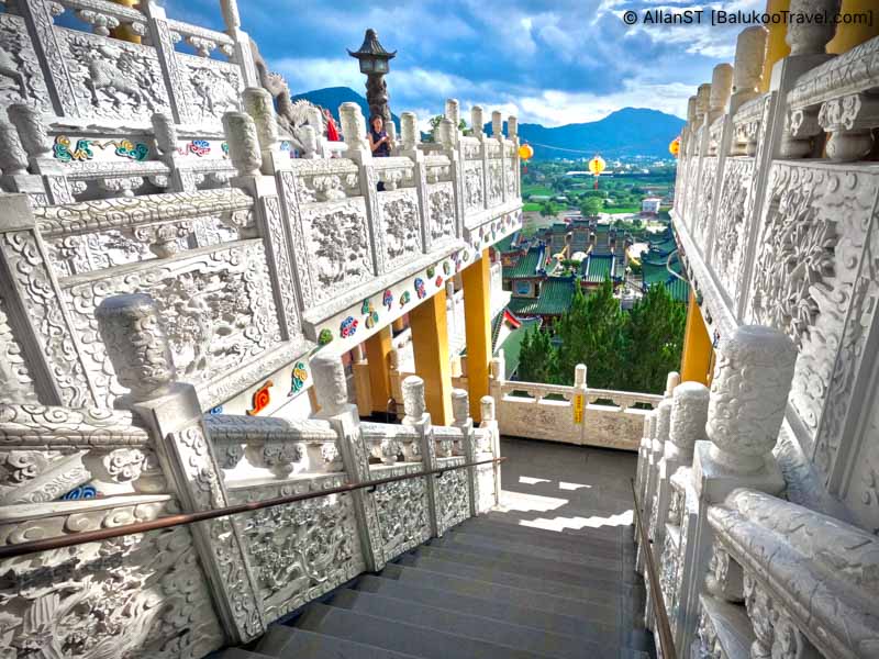 Grand Taoist temple with panoramic view of surrounding plains (7 Days Self-Drive Central Taiwan Itinerary)