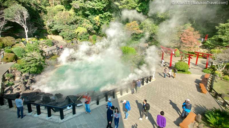 Umi Jigoku is the most famous of the seven hells in Beppu