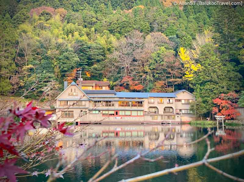 Hotel situated along the shore of Kinrin Lake 金鱗湖, Yufuin (Things to do in Yufuin and Kokonoe Yume Otsuribashi)