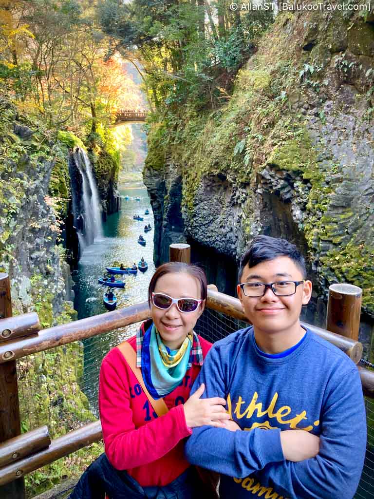 Manai Falls is a stunning waterfall located in Takachiho Gorge Manai Falls is a stunning waterfall located in Takachiho Gorge