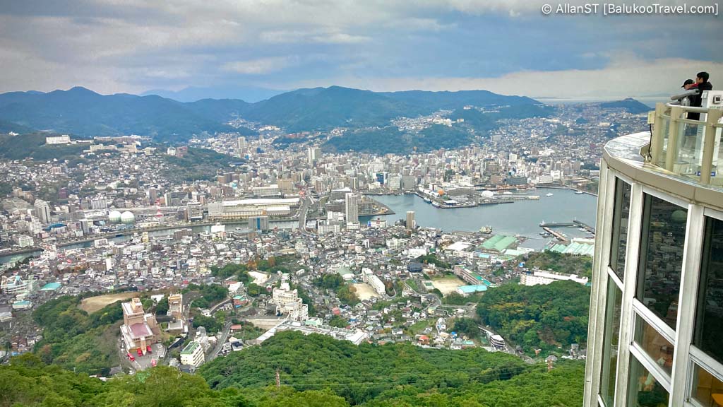 Scenic views from Mt. Inasayama Observatory, Nagasaki Scenic views from Mt. Inasayama Observatory, Nagasaki